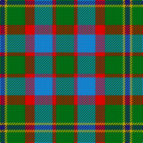 DB/8 Y4 G30 R16 B30 R6 G/30 tartan Tartan detail