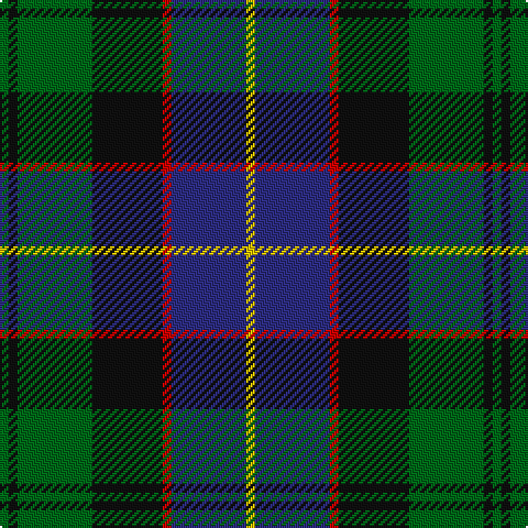 G/4 K4 G34 K32 R4 DB34 Y/4 tartan Tartan detail