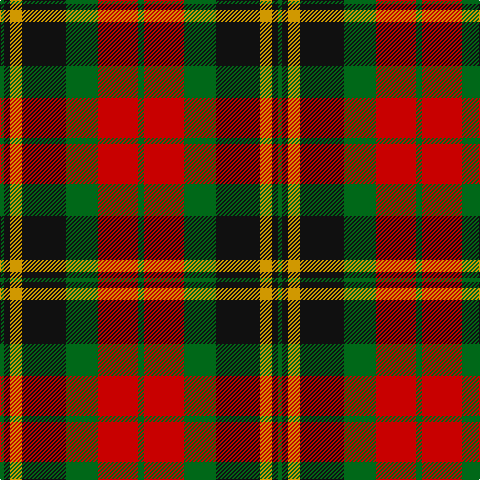 G/4 K6 DY12 K44 G32 R40 G/6 tartan Tartan detail
