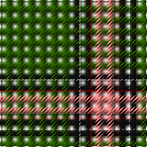 G/80 K6 LN2 K10 R2 K4 LR/20 tartan Tartan detail