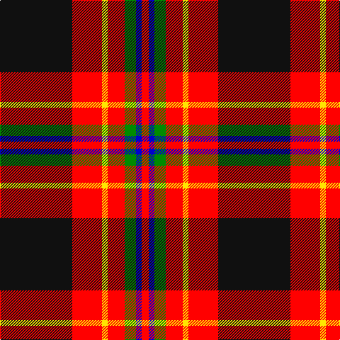 K/102 R42 Y8 R24 G16 B8 R/10 tartan Tartan detail