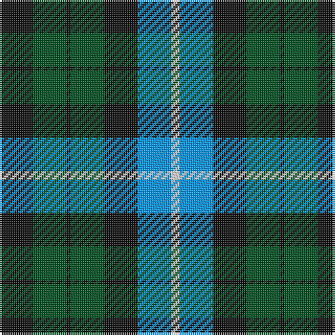 K/16 G16 K2 G16 K16 B16 LN/4 tartan Tartan detail