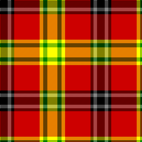 K/26 N12 K10 R86 Y12 G14 Y/34 tartan Tartan detail