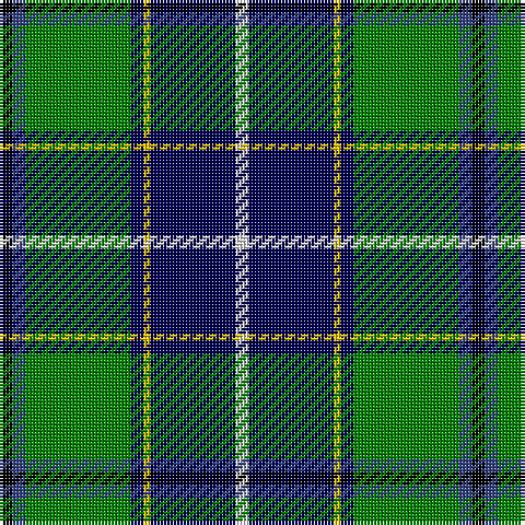 K/4 B4 G32 DB4 Y2 DB26 LN/4 tartan Tartan detail