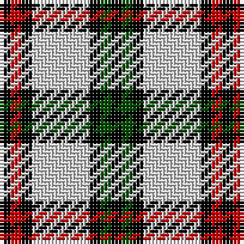 K/3 G3 K3 N16 K3 R3 K/3 tartan Tartan detail