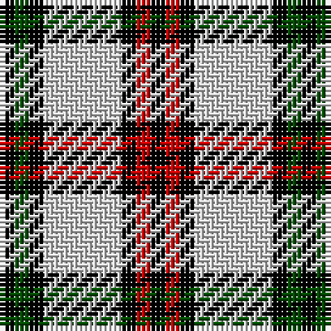 K/3 G3 K3 N16 K3 R3 K/3 tartan Tartan detail