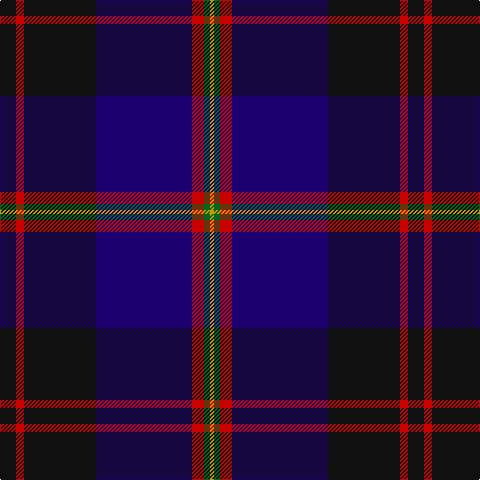 K/16 R8 K72 DB96 R12 G6 DY/4 tartan Tartan detail