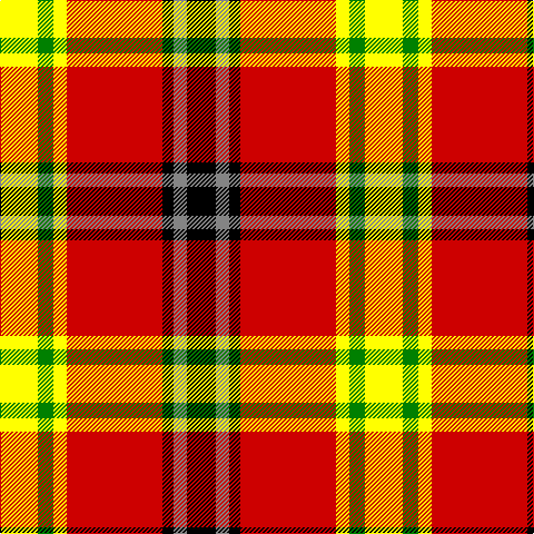 Y/34 G14 Y12 R86 K10 N12 K/26 tartan Tartan detail