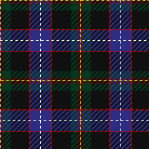 Y/4 DR8 DG22 K60 R4 DB32 W/2 tartan Tartan detail