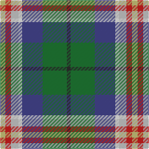 LG/6 R6 N8 W4 DB22 G26 K/4 tartan Tartan detail