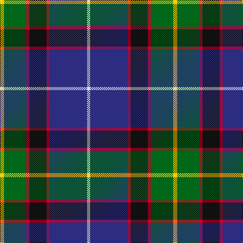 Y/8 G44 R6 K34 R6 DB74 LN/6 tartan Tartan detail