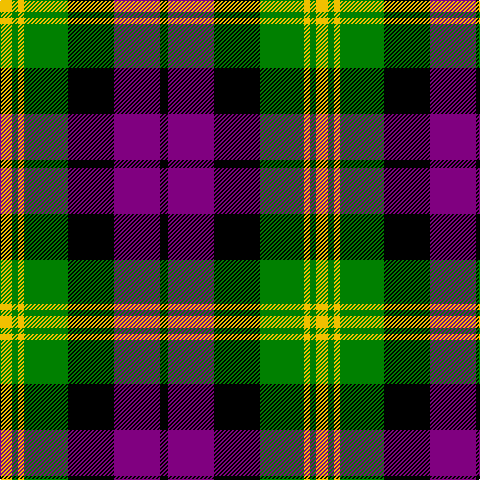 Y/12 G6 Y6 G44 K46 P46 K/8 tartan Tartan detail