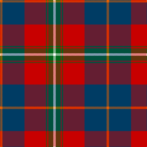 O/8 DB72 R70 G4 R4 G16 W/8 tartan Tartan detail