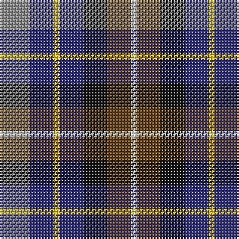 N/20 DB16 Y4 DB16 K16 T16 W/4 tartan Tartan detail