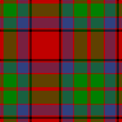 R/14 G51 R5 B41 R5 K9 R/107 tartan Tartan detail