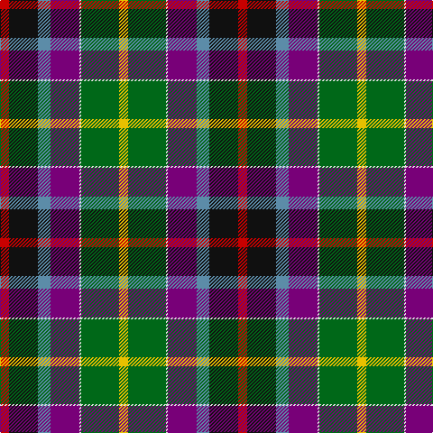 R/10 K32 B14 P32 LN2 G42 Y/10 tartan Tartan detail