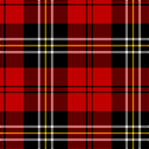 R/12 K6 R58 K46 LN8 K14 Y/6 tartan Tartan detail
