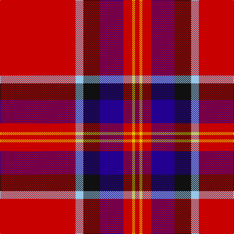 R/155 LB16 K34 DB48 R18 Y6 R/9 tartan Tartan detail