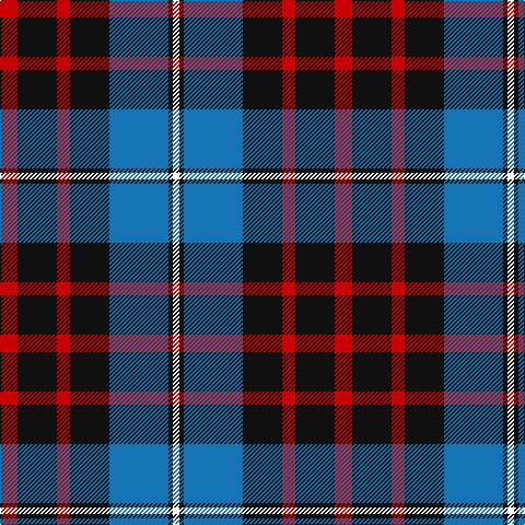 R/16 K36 R12 K36 B54 K4 W/6 tartan Tartan detail