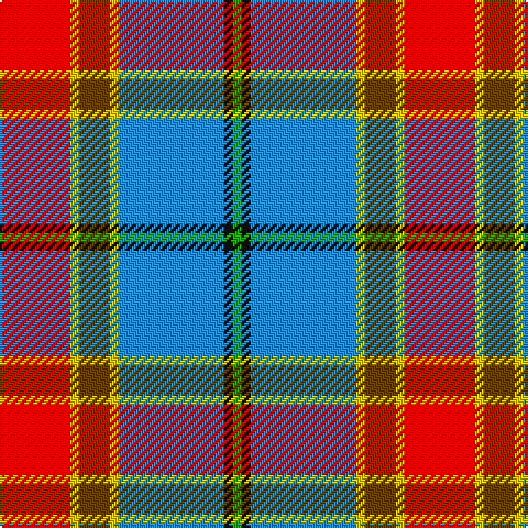R/32 Y4 T14 Y4 B48 K4 G/4 tartan Tartan detail