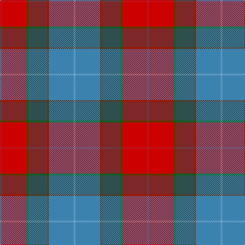 R/4 Ra48 G4 N36 T4 B48 Ba/4 tartan Tartan detail