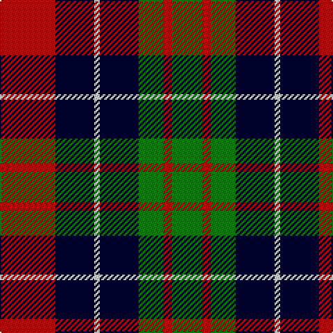 G/22 R6 G18 DB28 LN4 DB28 R/40 tartan Tartan detail