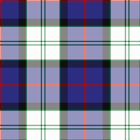 R/8 DB56 K24 G4 W48 G4 W/8 tartan Tartan detail
