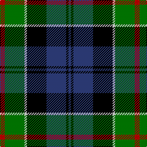 R/8 G32 LN4 K32 B32 K4 B/4 tartan Tartan detail