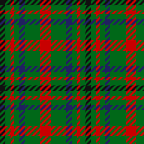 K/18 G17 R12 G17 DB18 G52 R/35 tartan Tartan detail