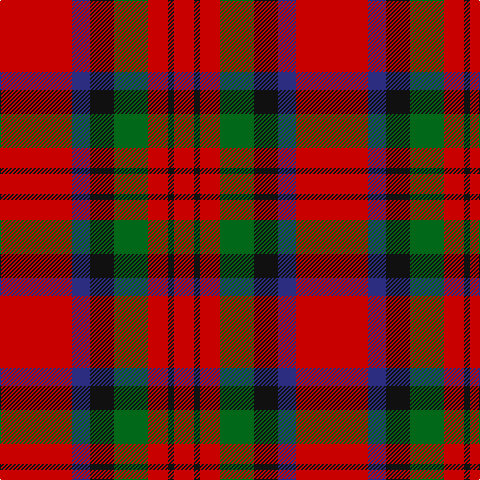 R/72 DB18 K24 G34 R20 K6 R/20 tartan Tartan detail