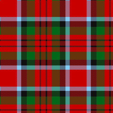 R/72 LB18 K24 G34 R20 K6 R/20 tartan Tartan detail