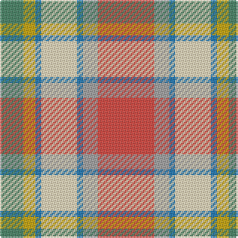 G/16 DY8 B4 W24 B4 N10 R/38 tartan Tartan detail