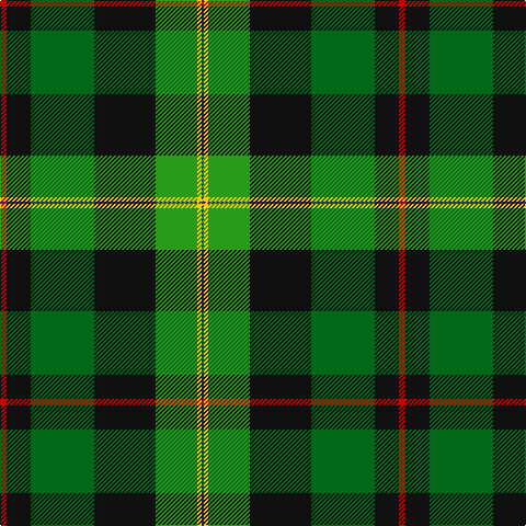 R/6 K22 Ga58 K56 G38 Y4 DB/2 tartan Tartan detail
