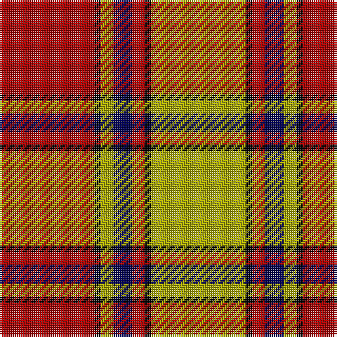 DR/45 K3 LG6 DB9 DR6 K3 LG/45 tartan Tartan detail