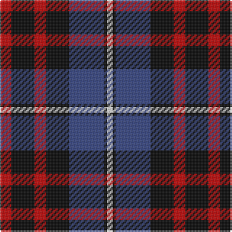 R/8 K16 R8 K16 B24 K2 LN/4 tartan Tartan detail