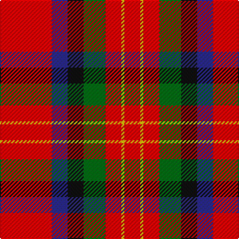 R/52 DB16 K16 G22 R16 Y3 R/16 tartan Tartan detail