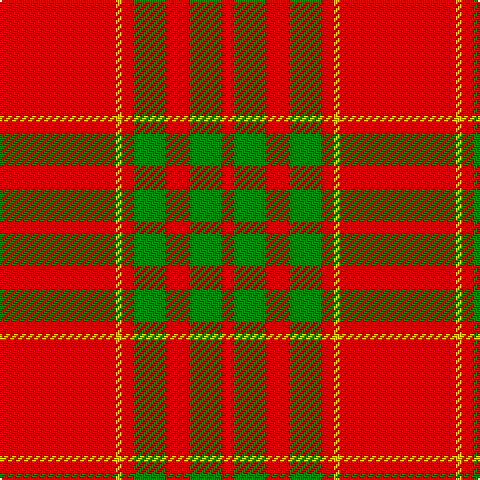 R/58 Y3 R6 G16 R12 G16 R/6 tartan Tartan detail