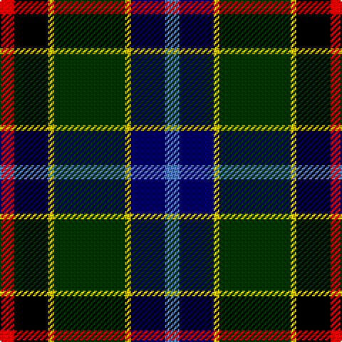 R/10 K24 Y4 DG50 Y4 DB24 B/10 tartan Tartan detail