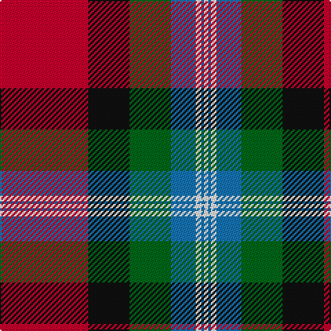 R/64 K30 G30 B18 W4 B2 W/3 tartan Tartan detail