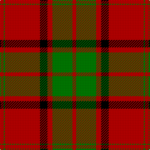 R/6 G2 R56 K12 R8 G32 R/6 tartan Tartan detail