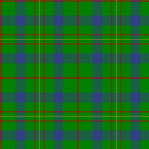 R/6 G44 B32 G28 R4 G12 Y/2 tartan Tartan detail