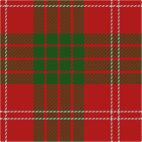 R/6 N2 R30 G12 R3 G12 R/3 tartan Tartan detail