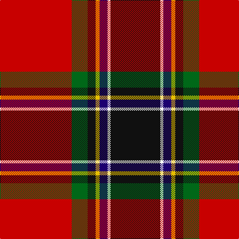 R/144 G32 K16 Y8 DB16 W6 K/100 tartan Tartan detail