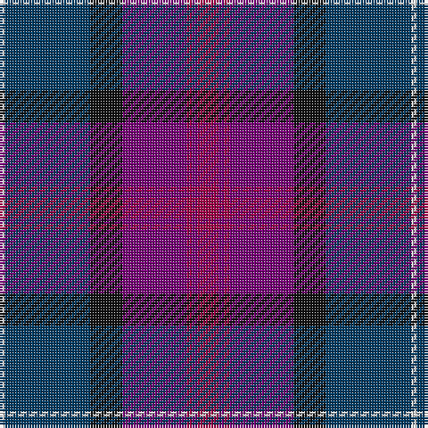 LN/2 DB32 K12 P24 R2 P2 R/8 tartan Tartan detail