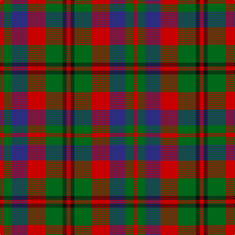 R/8 G16 DB32 R36 G36 K8 R/8 tartan Tartan detail