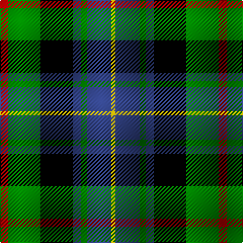 R/8 G32 K32 B8 G6 B24 Y/4 tartan Tartan detail