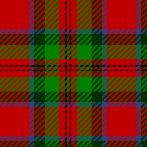 R/96 B16 DG34 G48 R18 K6 R/9 tartan Tartan detail