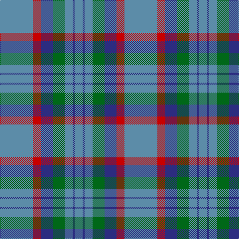 B/66 R16 DB24 G24 B16 DB4 B/16 tartan Tartan detail