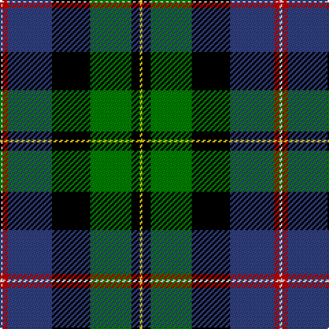 LN/2 R4 B32 K28 G30 K6 Y/2 tartan Tartan detail