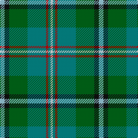 LB/8 K8 G32 B32 R4 B4 W/4 tartan Tartan detail